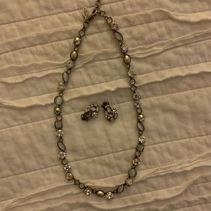 Sorrelli necklace and earring set